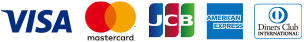 〈取扱いカード〉VISA / MASTER / JCB / AMEX / DINERS