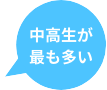 中高生が最も多い